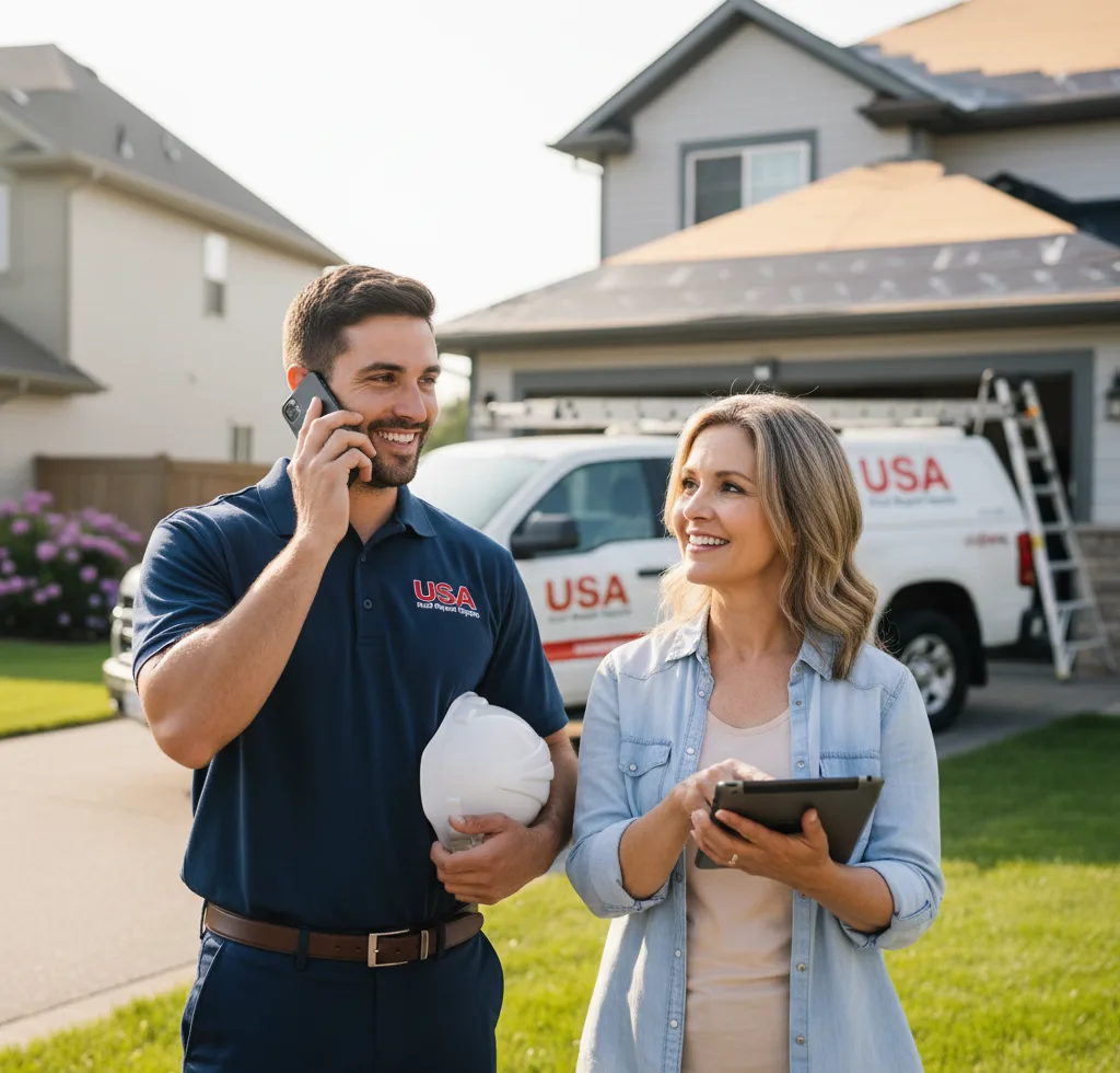 USA Roof Repair Experts customer support in Carlisle